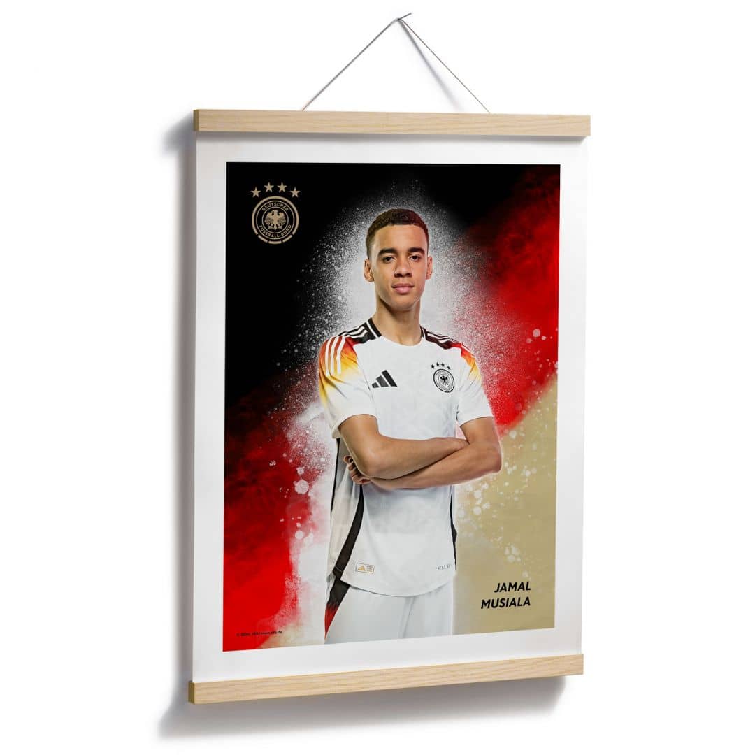 Kaeppel Poster, Wandbild DFB Musiala Saisonschlussverkauf