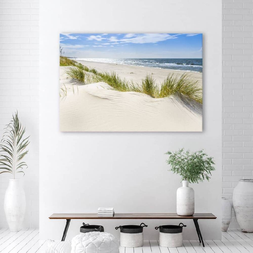 Kaeppel Leinwandbild, Meer Strand Landschaft Black Friday