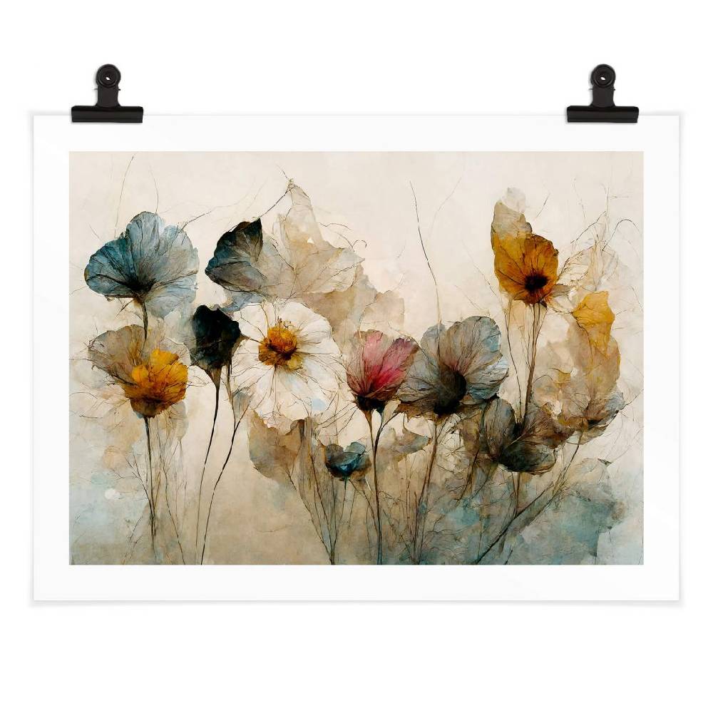 Kaeppel Poster Bouquet aus Trockenblumen - Treechild Heißer Verkauf