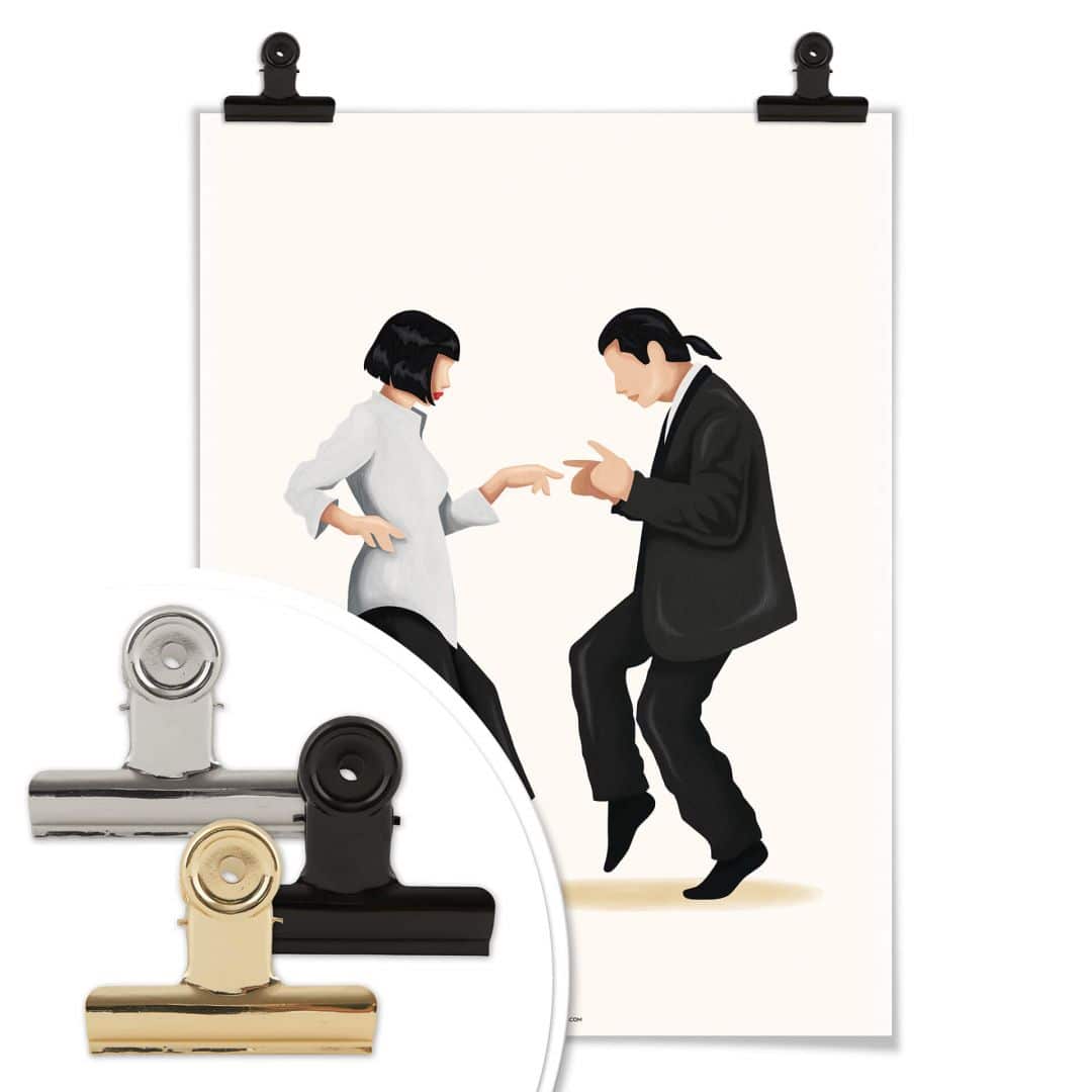 Kaeppel Poster Tohmé - Pulp Fiction Zeitbegrenzte Promotion