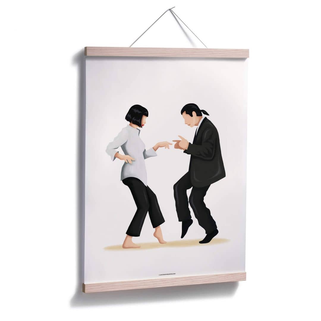 Kaeppel Poster Tohmé - Pulp Fiction Zeitbegrenzte Promotion