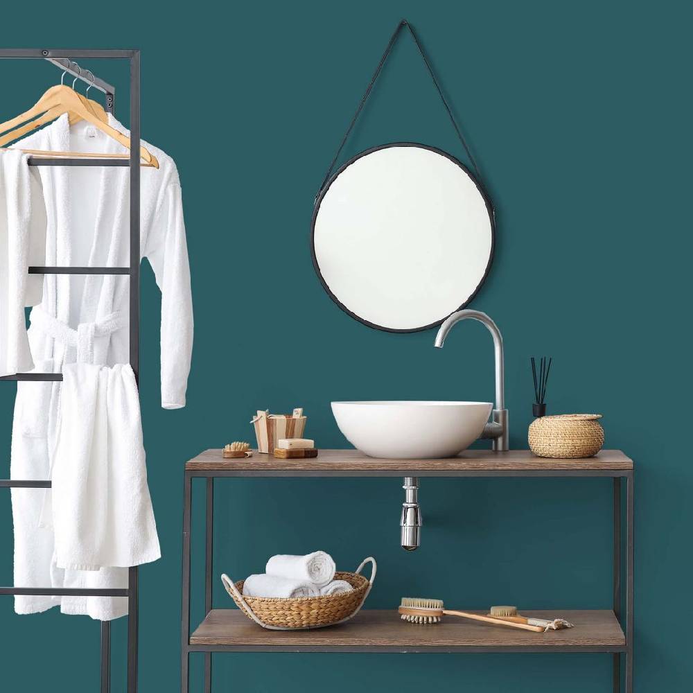 Kaeppel Grün Wandfarbe seidenmatt I Specific Spirulina | Raumharmonie schaffend | THE COLOR KITCHEN Begrenztes Angebot