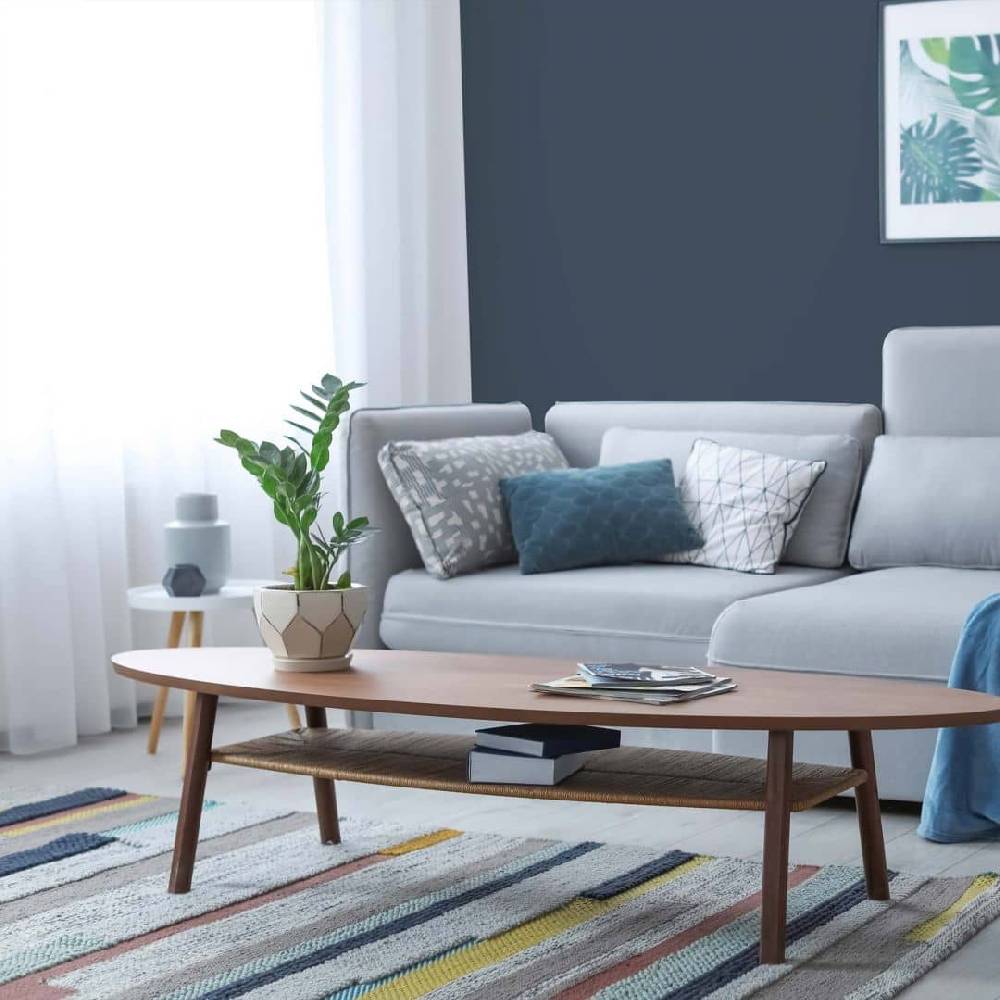 Kaeppel Blau Wandfarbe seidenmatt I Blooming Blueberry | mit beruhigender Wirkung | THE COLOR KITCHEN Saisonschlussverkauf
