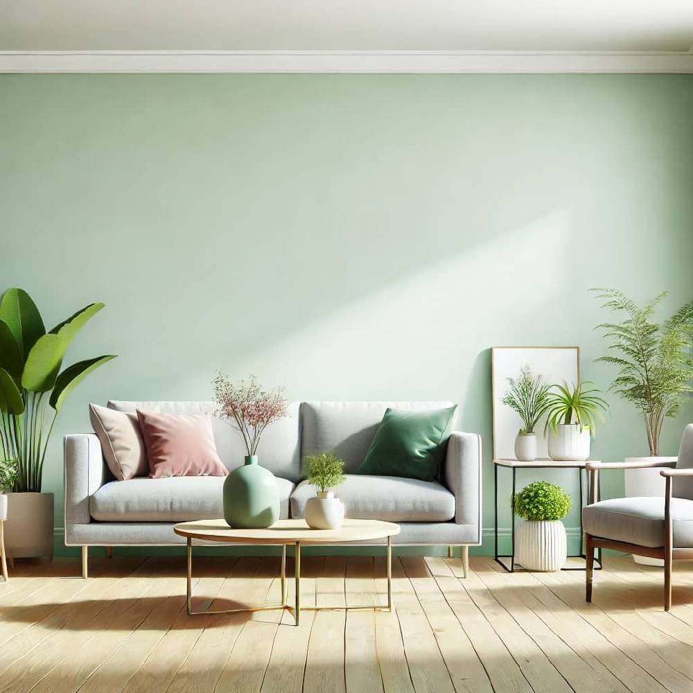 Kaeppel Grün Wandfarbe seidenmatt I Perky Peppermint | Raumharmonie schaffend | THE COLOR KITCHEN Cyber Monday