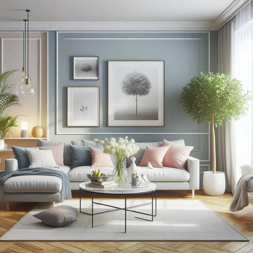 Kaeppel Grün Wandfarbe seidenmatt I Detailed Duckegg | Raumharmonie schaffend | THE COLOR KITCHEN Heißer Verkauf