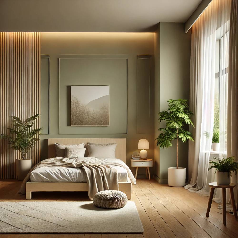 Kaeppel Grün Wandfarbe seidenmatt I Mellow Matcha | Raumharmonie schaffend | THE COLOR KITCHEN Neueste Mode