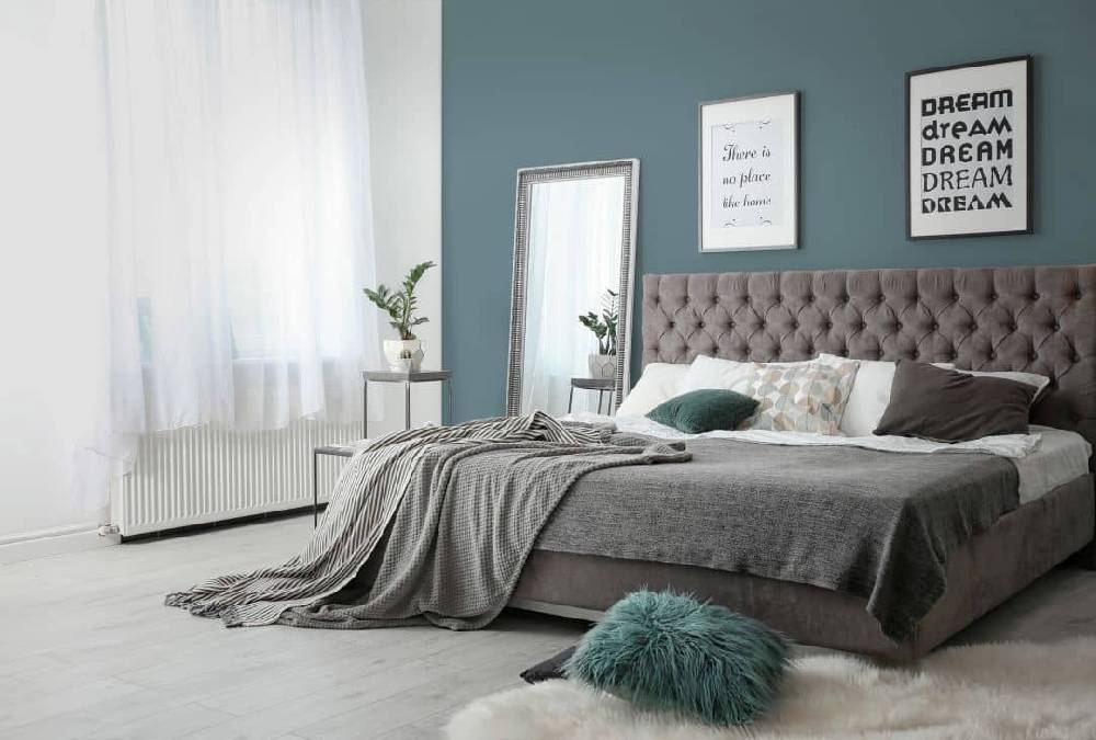 Kaeppel Premium Wandfarbe Blau Grün - Tuchmatte Innenwandfarbe - PURO c3011 bluish petrol Blitzangebot