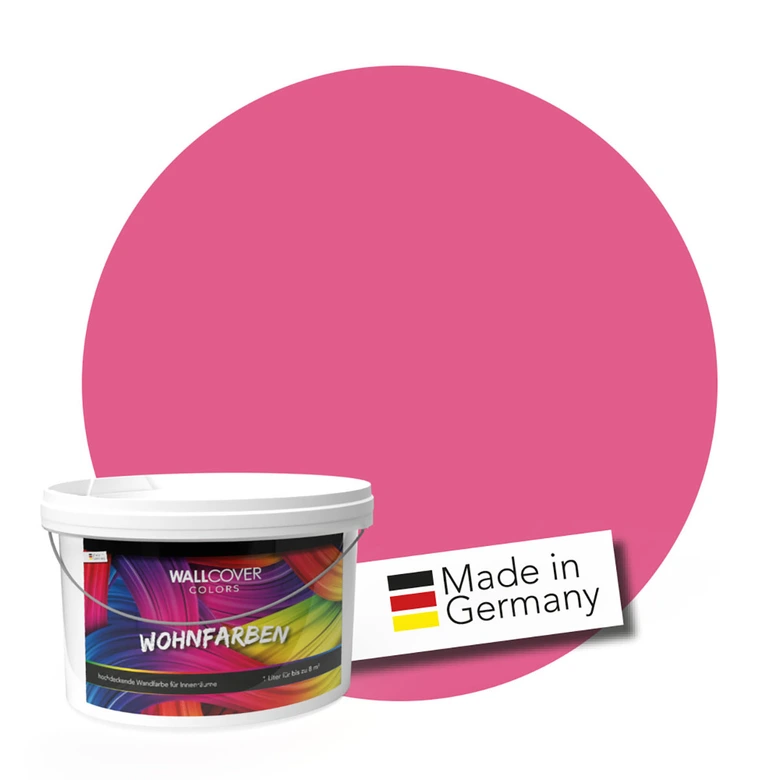 Kaeppel Pink Wandfarbe matt | Innenfarbe in Top-Qualität | verspielt und fröhlicher Charakter Große Rabatte