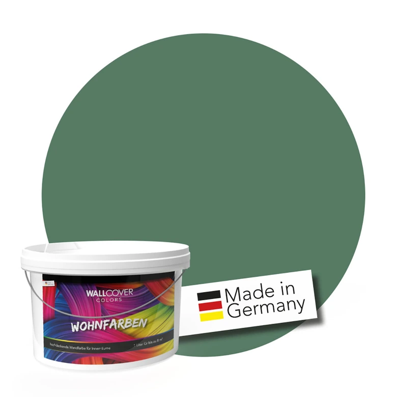 Kaeppel Grün Wandfarbe matt | Innenfarbe in Top-Qualität | Raumharmonie schaffend Saisonale Angebote