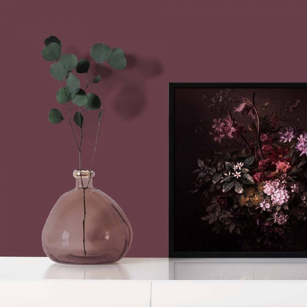 Kaeppel Rot Wandfarbe seidenmatt I Red Wine | leidenschaftlich und voller Energie | THE COLOR KITCHEN Super Sparpreis