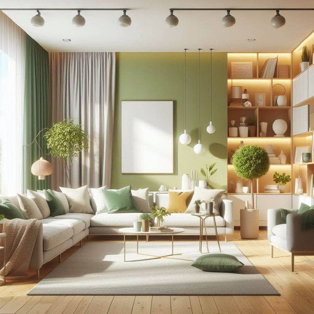 Kaeppel Grün Wandfarbe seidenmatt I Green Grape | Raumharmonie schaffend | THE COLOR KITCHEN Kostenlose Rückgabe