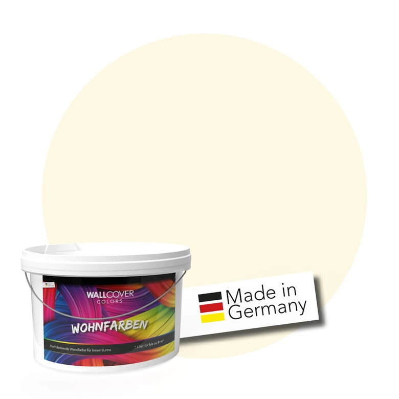 Kaeppel Creme Wandfarbe matt | Innenfarbe in Top-Qualität | Raum öffnend und beruhigend Zeitbegrenzte Promotion