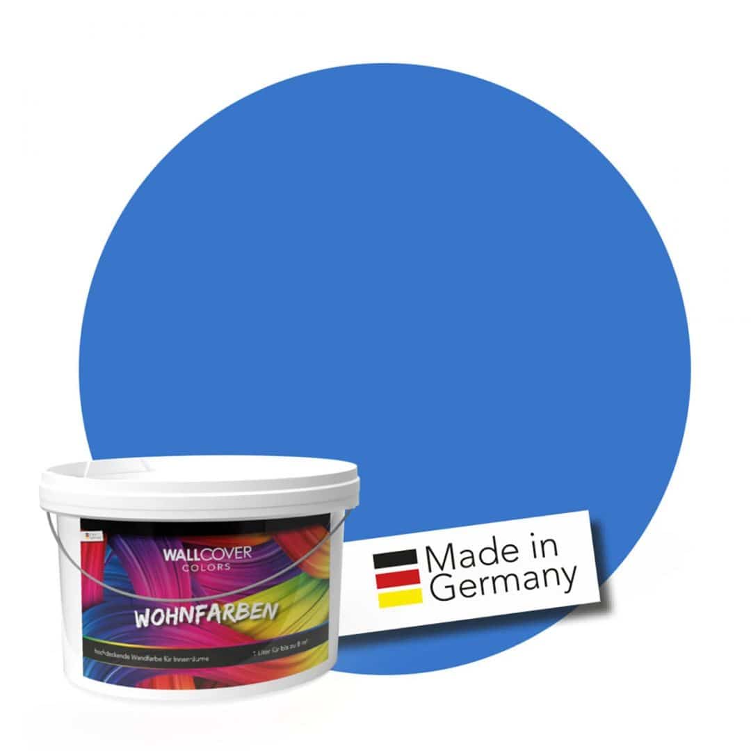 Kaeppel Blau Wandfarbe matt | Innenfarbe in Top-Qualität | mit erfrischender Wirkung Bis zu 65% Rabatt