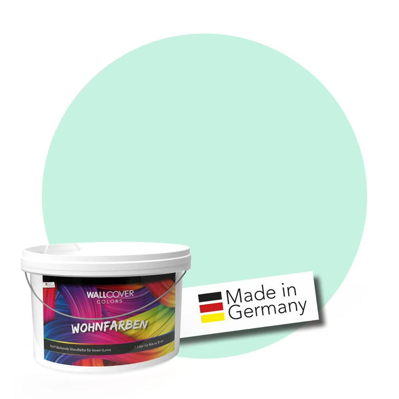 Kaeppel Mint Wandfarbe matt | Innenfarbe in Top-Qualität | Raumharmonie schaffend Nur für heute