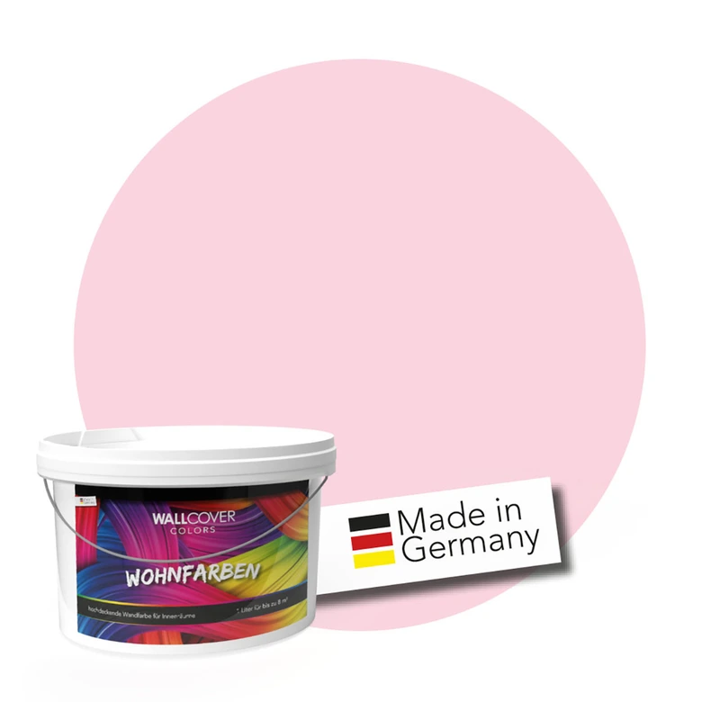 Kaeppel Rosa Wandfarbe matt | Innenfarbe in Top-Qualität | beruhigende und einladende Atmosphäre Discount Store für neue Produkte