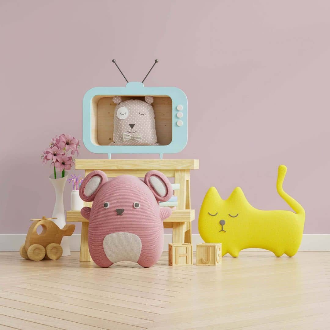 Kaeppel Pink Wandfarbe seidenmatt I Milky Strawberry | verspielt und fröhlicher Charakter | THE COLOR KITCHEN Clearance-Verkauf