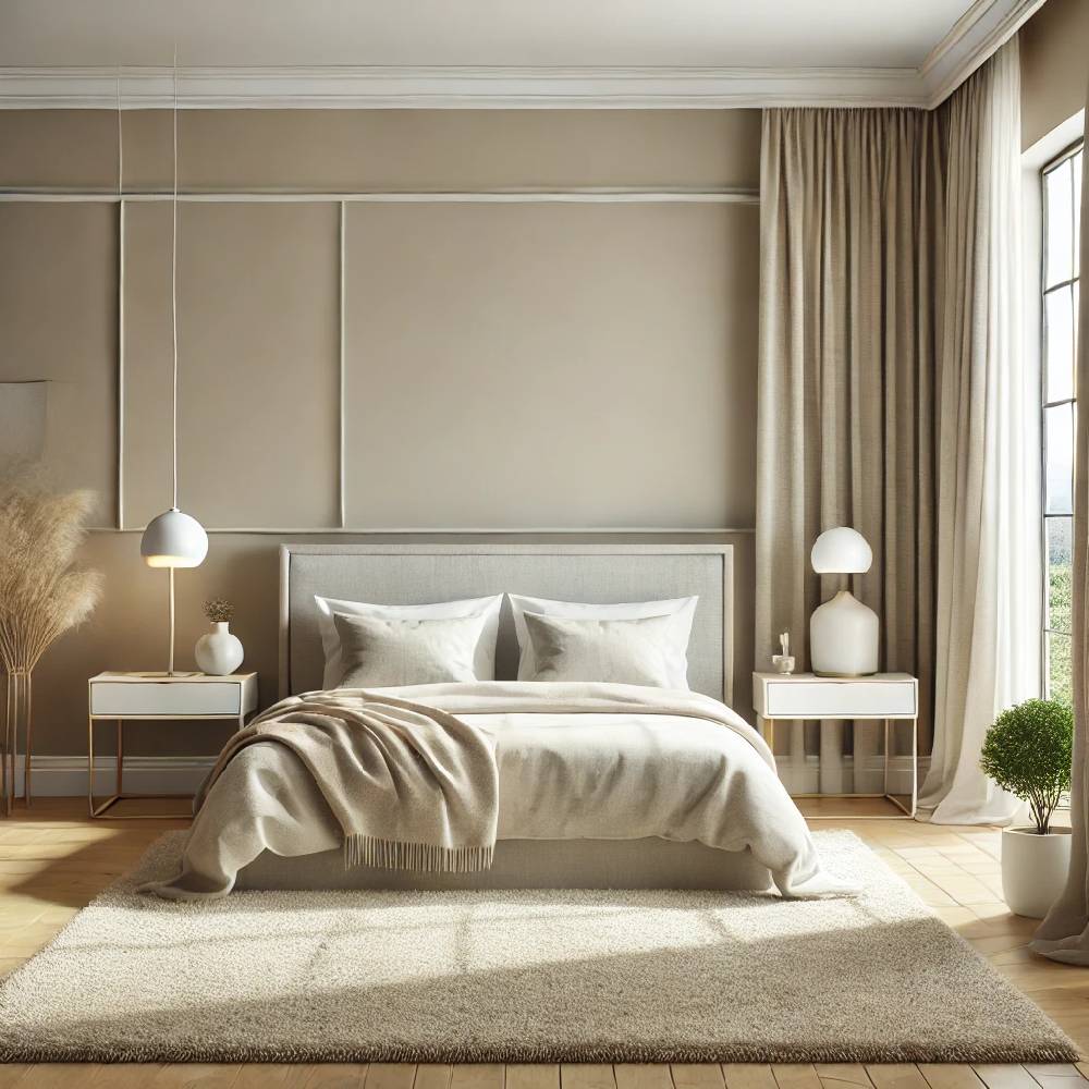 Kaeppel Beige Wandfarbe seidenmatt I Pure Pampas | Raum öffnend und beruhigend | THE COLOR KITCHEN Kostenloser Versand international