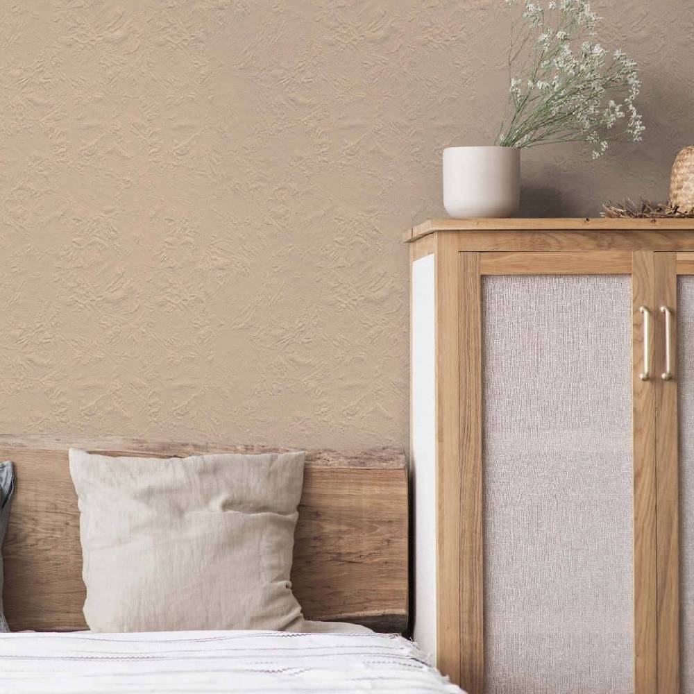 Kaeppel Beige Wandfarbe seidenmatt I Nutty Nutmeg | Raum öffnend und beruhigend | THE COLOR KITCHEN Begrenzt auf 3 Tage