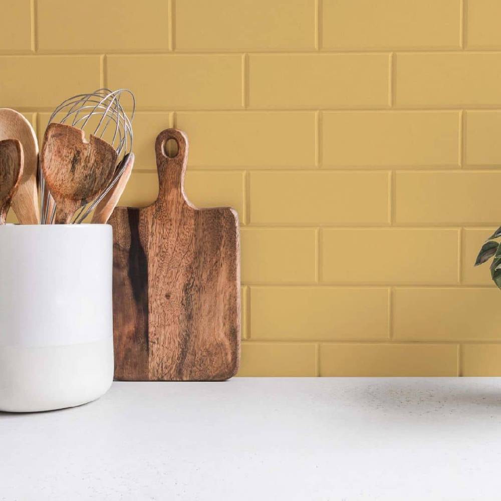 Kaeppel Gelb Wandfarbe seidenmatt I Playful Pineapple | belebende Wirkung | THE COLOR KITCHEN zollfrei