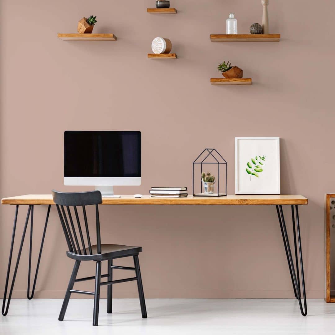 Kaeppel Braun Wandfarbe seidenmatt I Icy Chocolate | behagliche und ruhige Raumatmosphäre schaffend | THE COLOR KITCHEN Angebote