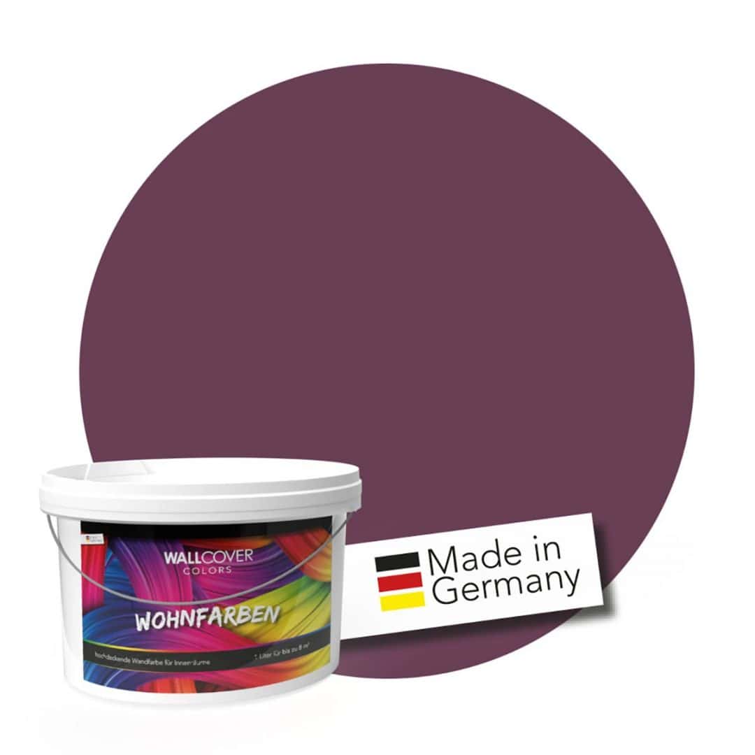 Kaeppel Lila Wandfarbe matt | Innenfarbe in Top-Qualität | vitalisierender Raumcharakter Hotsell
