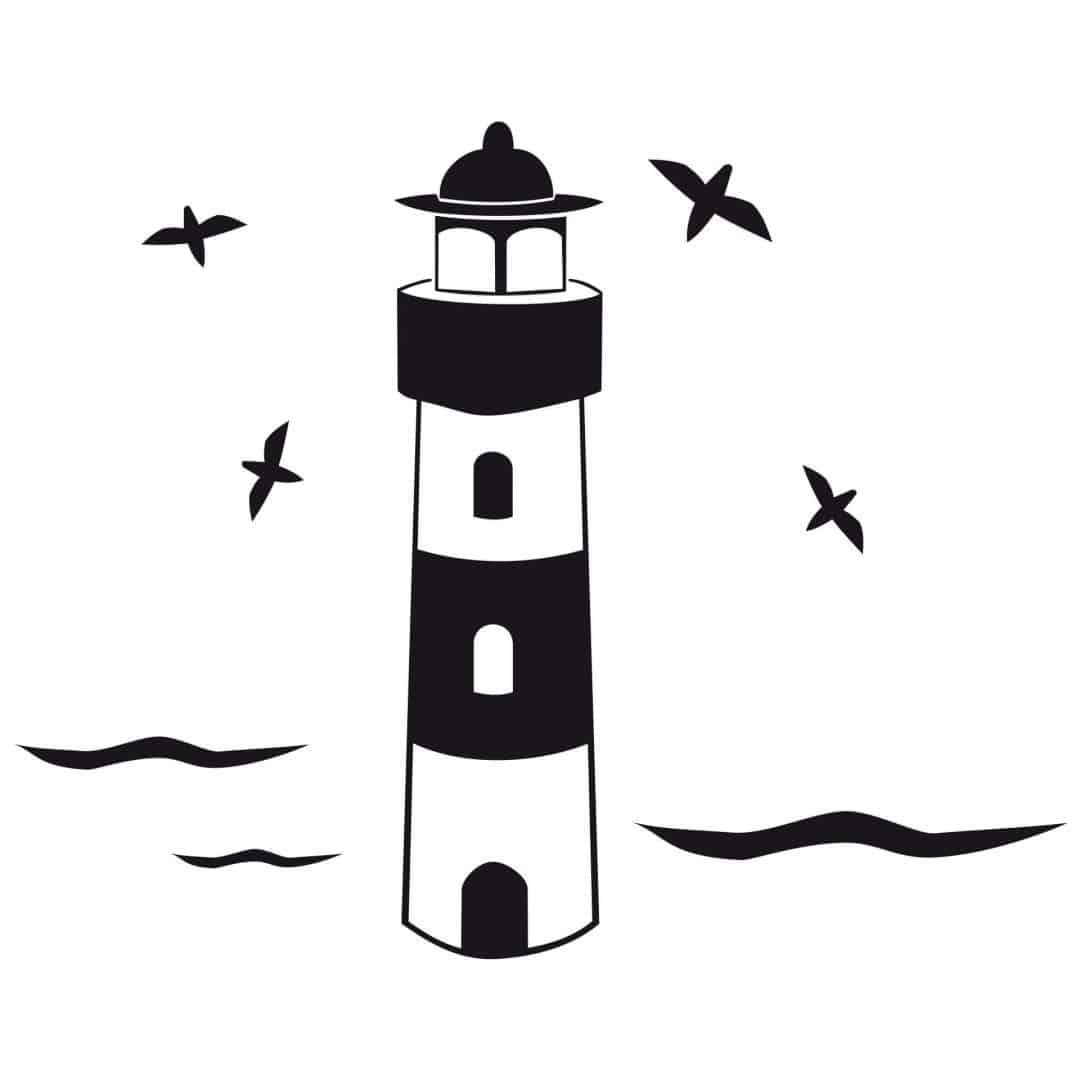 Kaeppel Wandtattoo Leuchtturm Limitierter Zeitrabatt