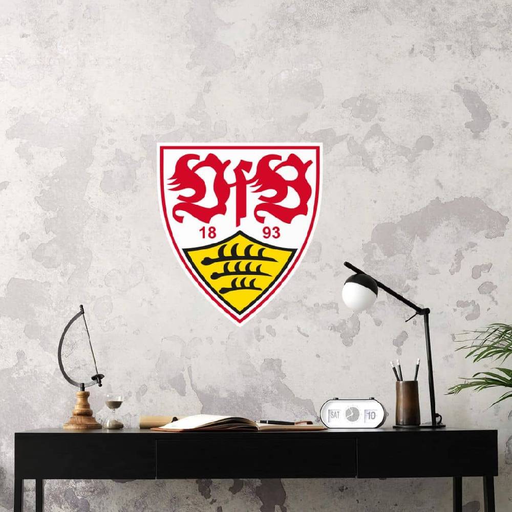 Kaeppel Wandtattoo VfB Stuttgart Logo Sonderangebot