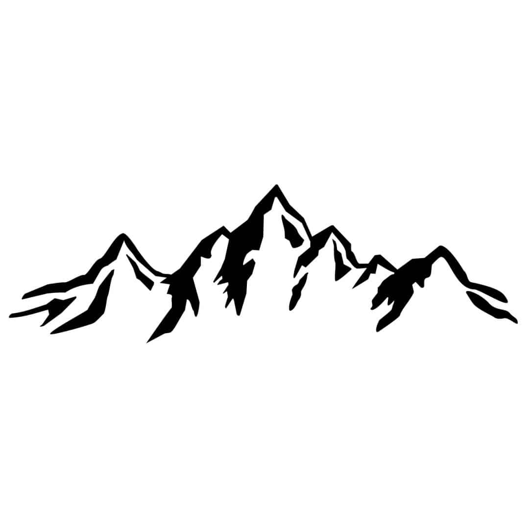 Kaeppel Wandtattoo Berg - Bergpanorama Flash Sale