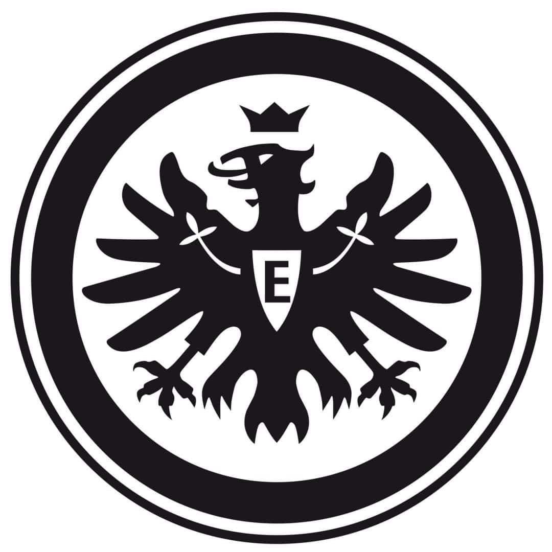 Kaeppel Wandtattoo Eintracht Frankfurt Logo einfarbig Exklusivangebot
