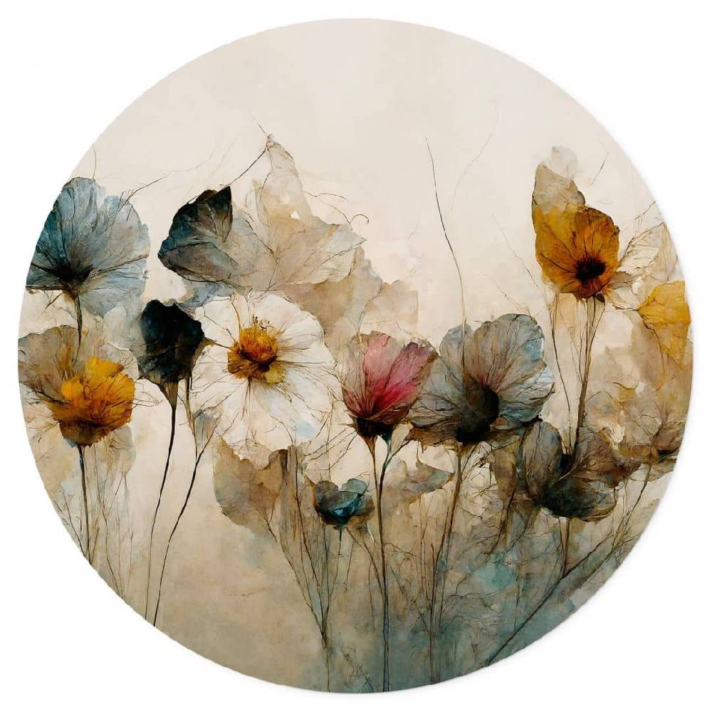 Kaeppel Wandtattoo Bouquet aus Trockenblumen - Rund - Treechild Cyber Monday