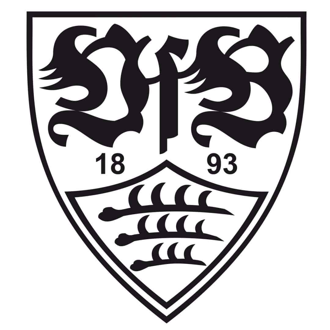 Kaeppel Wandtattoo VfB Stuttgart Logo einfarbig Osterangebot