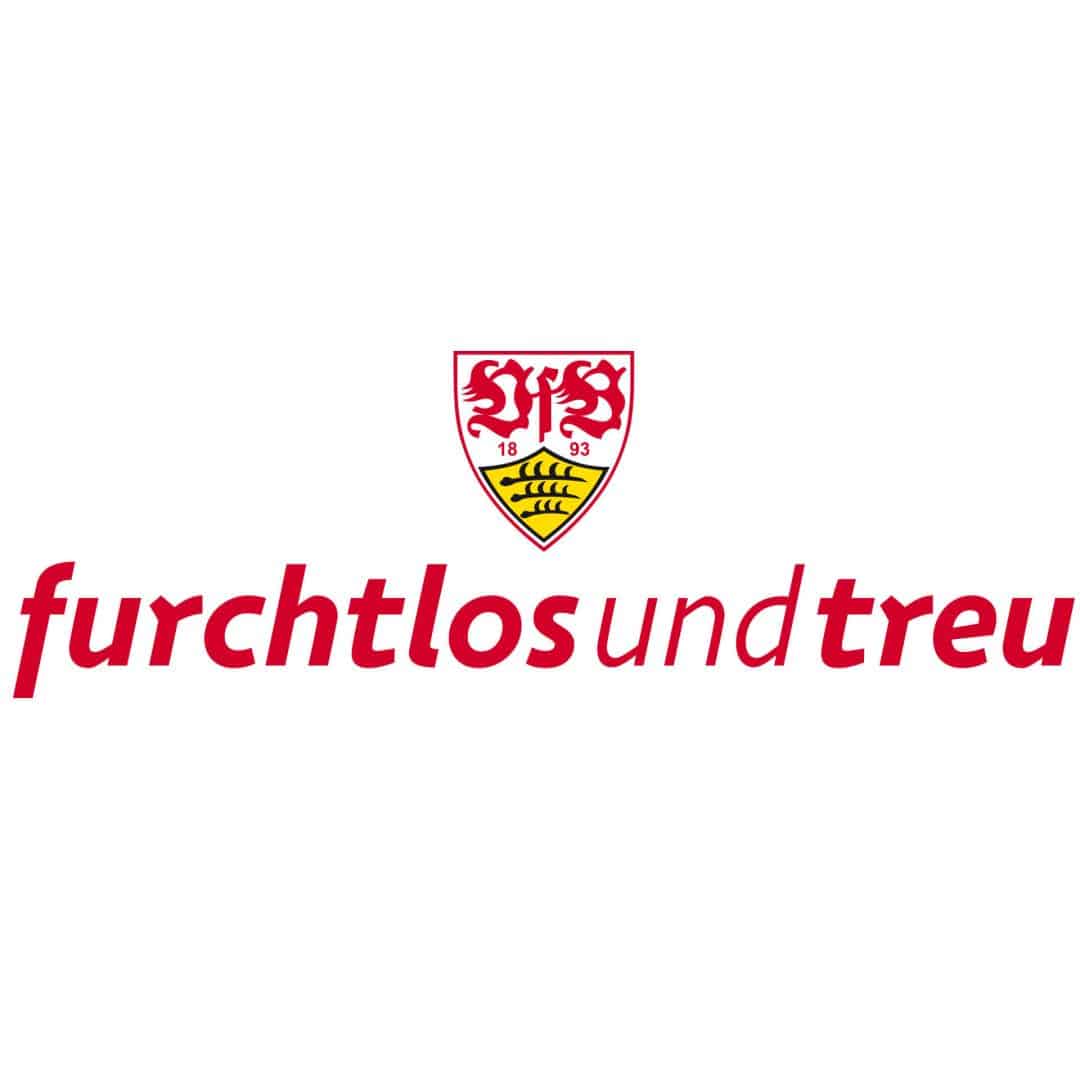 Kaeppel Wandtattoo VfB Stuttgart furchtlos und treu Blitzangebot