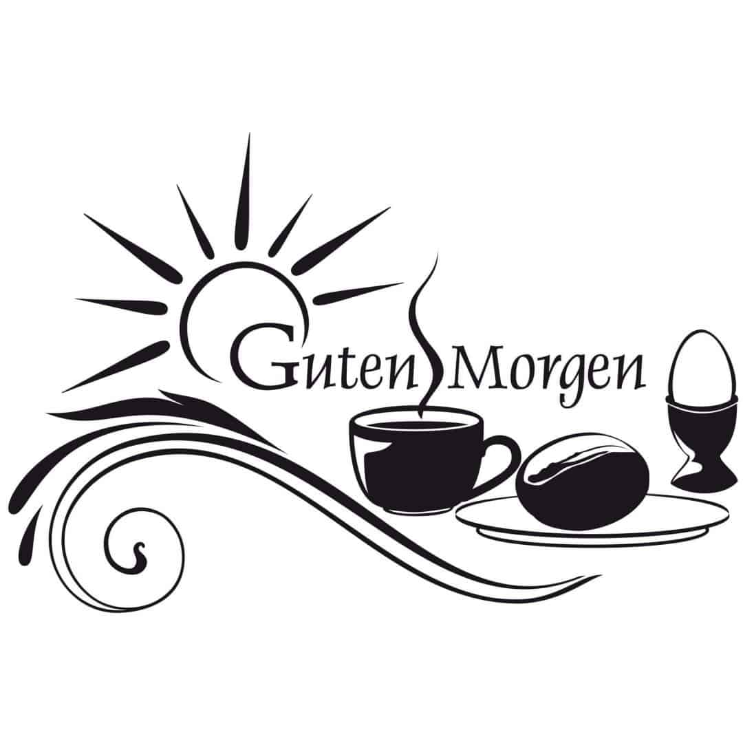 Kaeppel Wandtattoo Guten Morgen 1 Kauf eins, bekomm eins gratis