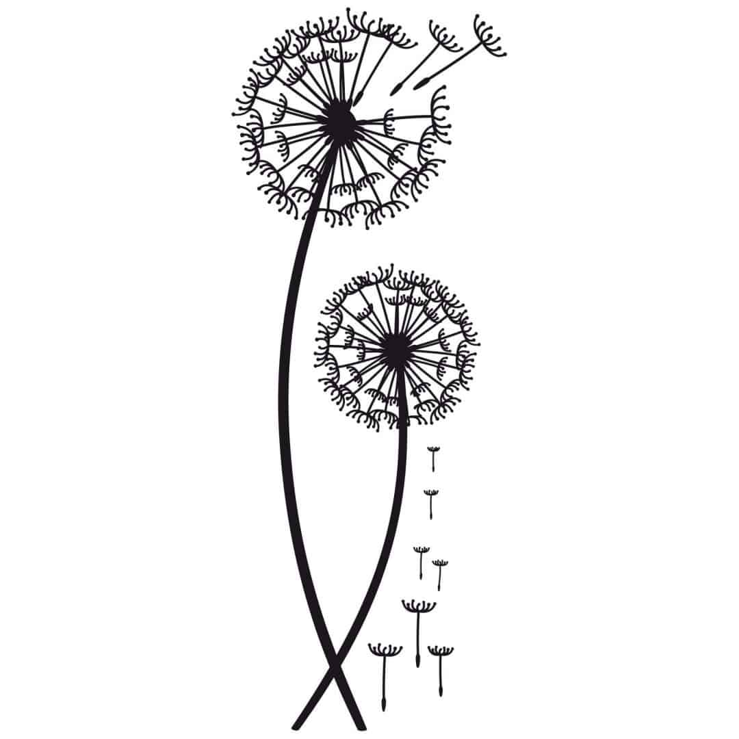 Kaeppel Wandtattoo Pusteblumen-Pärchen Sonderangebote