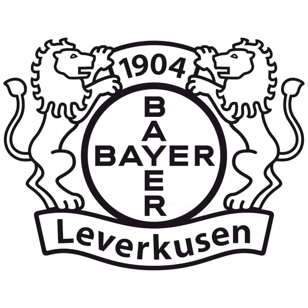 Kaeppel Wandtattoo Bayer 04 Leverkusen Logo einfarbig Bis zu 50% Rabatt
