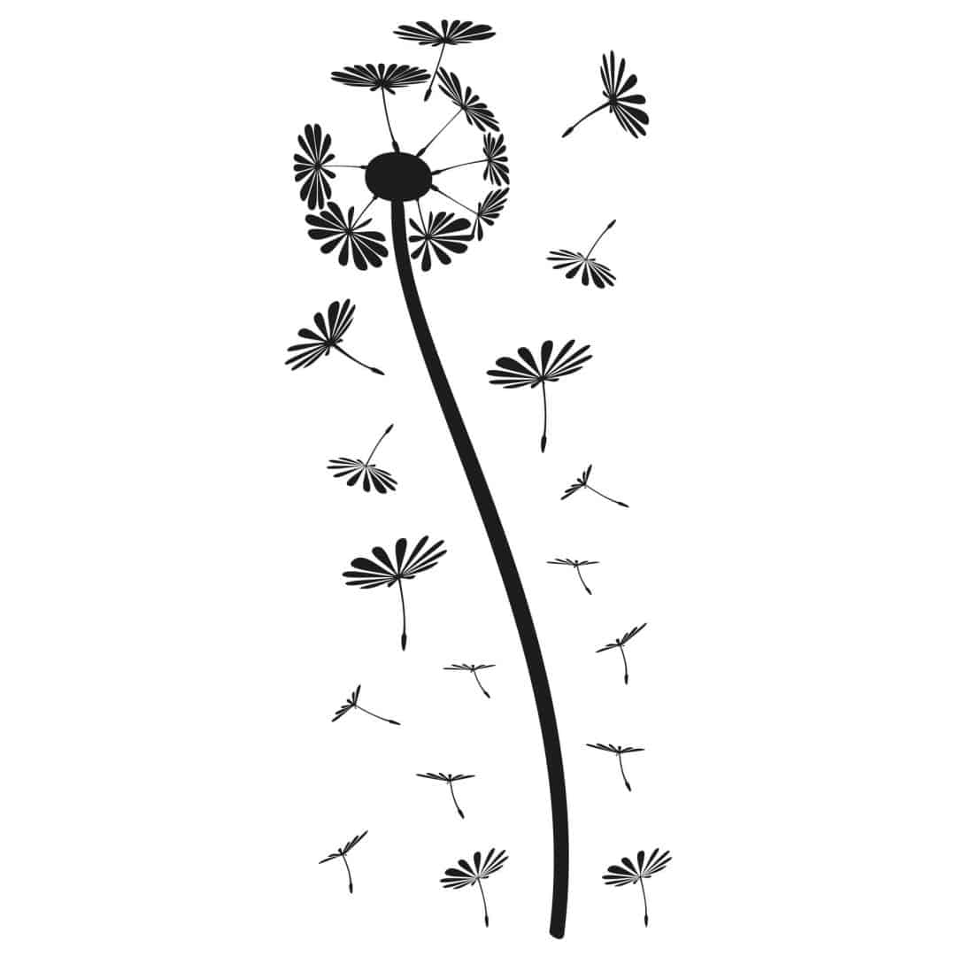 Kaeppel Wandtattoo Pusteblume Discount Store für neue Produkte