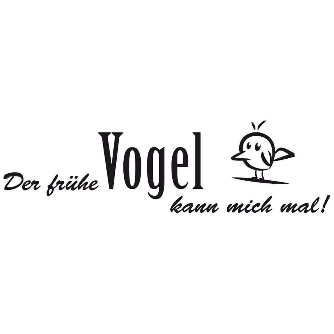 Kaeppel Wandtattoo Der frühe Vogel kann mich mal! Im Verkauf