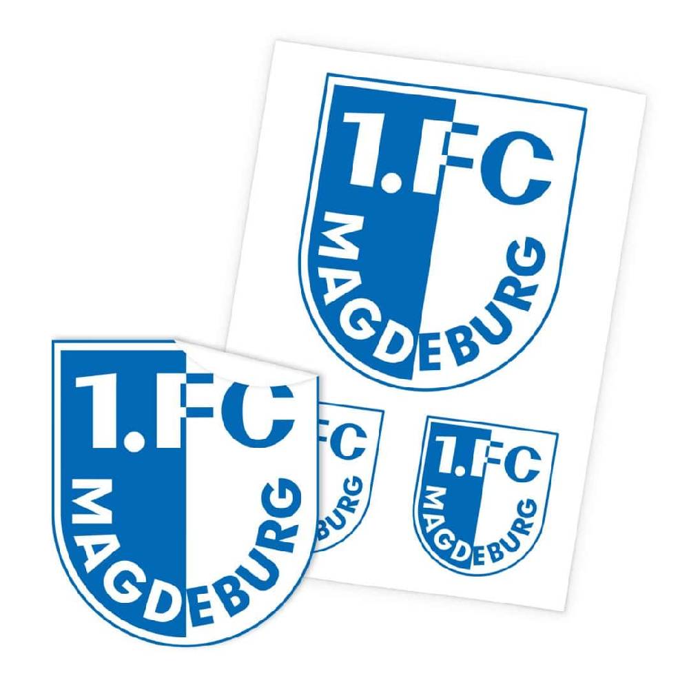 Kaeppel Wandtattoo 1. FC Magdeburg Logo Bogen - 48x70 cm Angebote