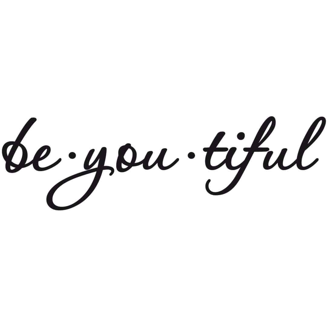Kaeppel Wandtattoo Be You Tiful Blitzverkäufe