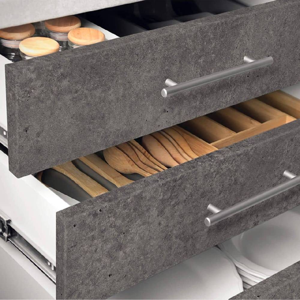 Kaeppel resimdo Klebefolie Beton-Optik , dunkelgrau - Möbelfolie, Küchenrückwand, Badfolie, Fliesenaufkleber Online Outlet