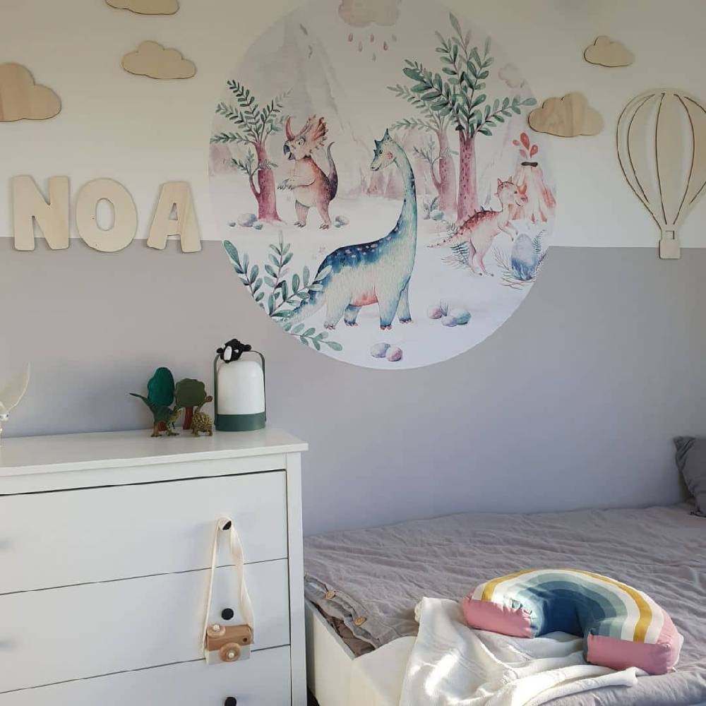 Kaeppel 3D Holzdeko Kinderzimmer - Wolken Set (5-teilig) Letzte 3 Tage