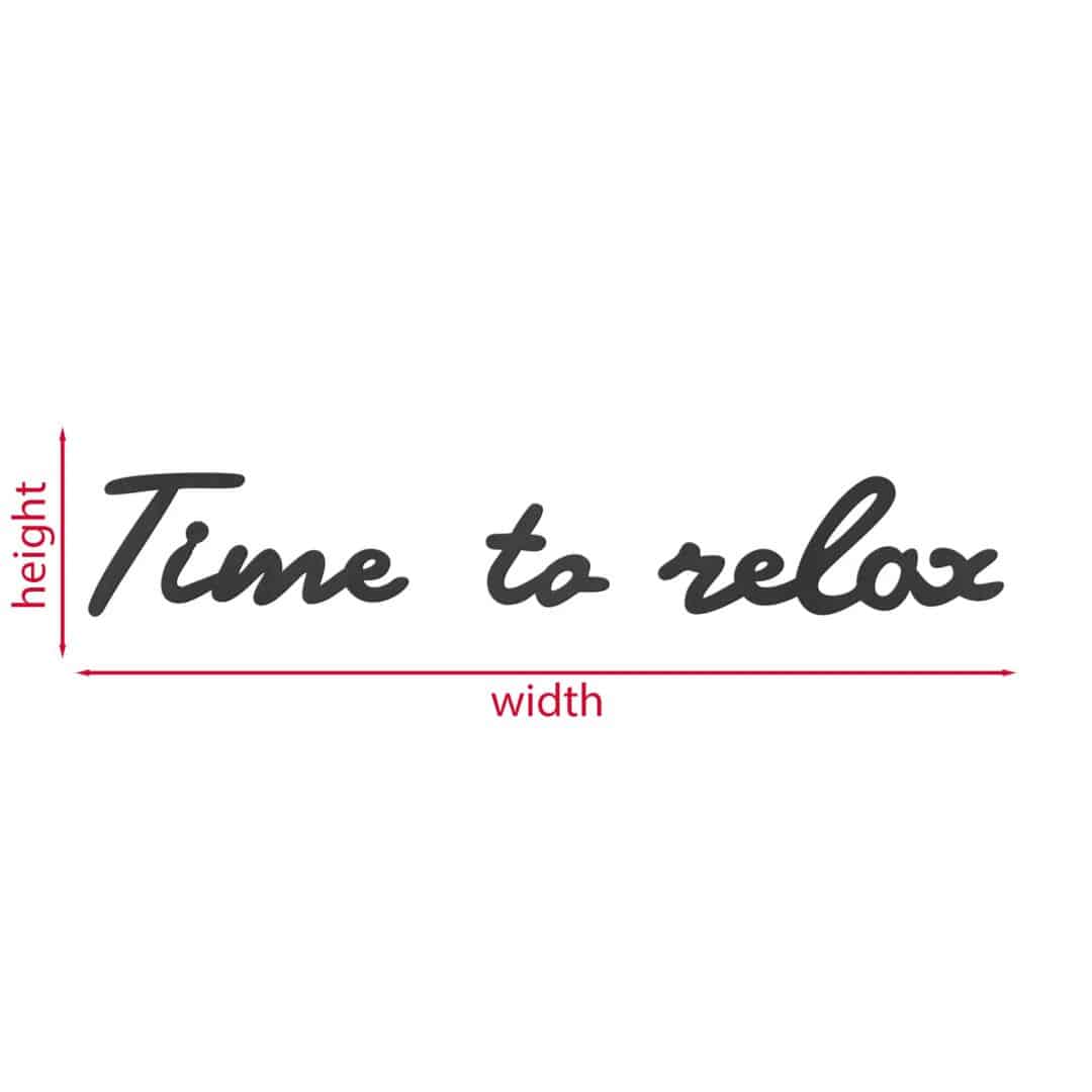Kaeppel MDF - Holzdeko - Time to relax Meist gekauft