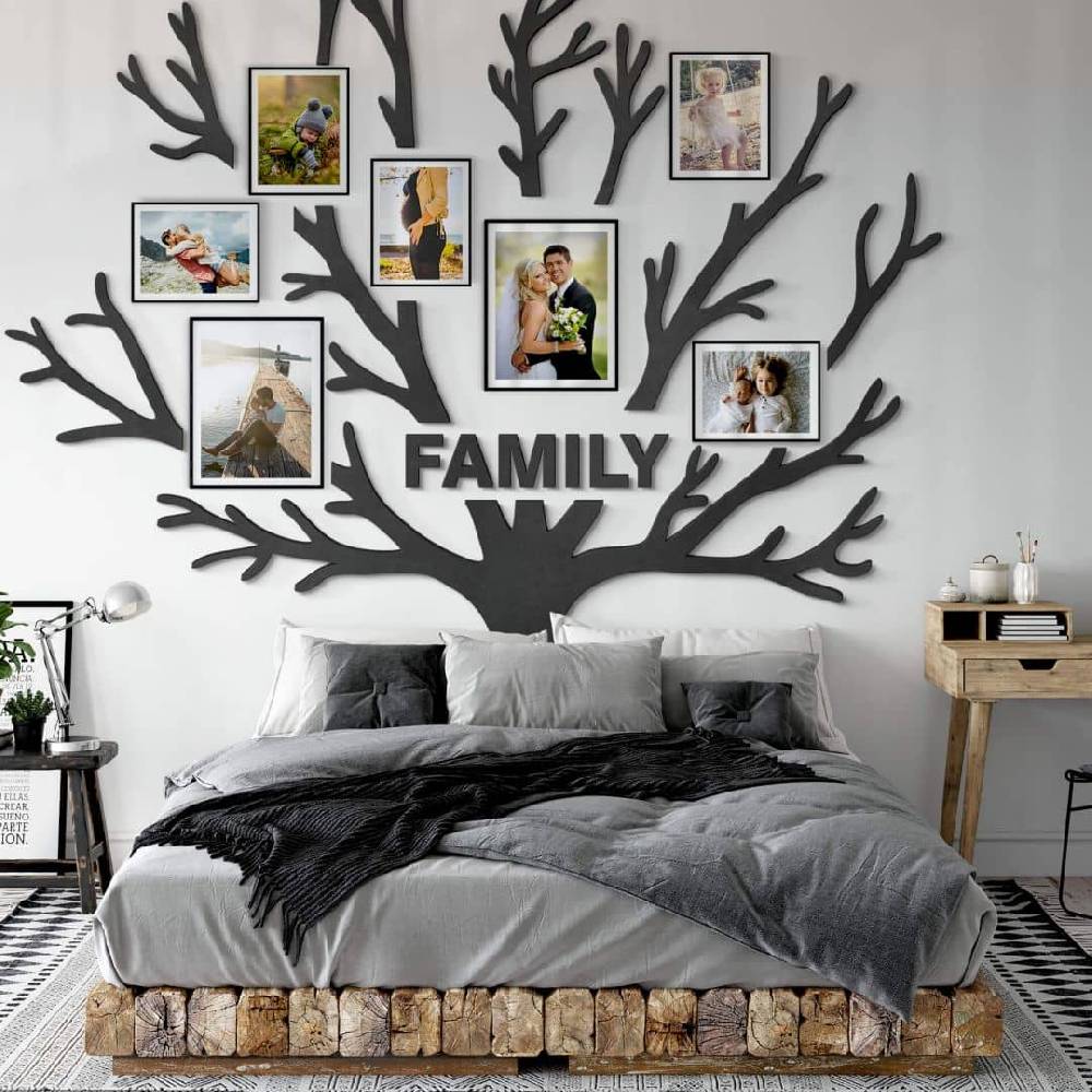 Kaeppel MDF - Holzdeko XXL-Baum des Lebens (19-teilig) Limitierter Zeitrabatt