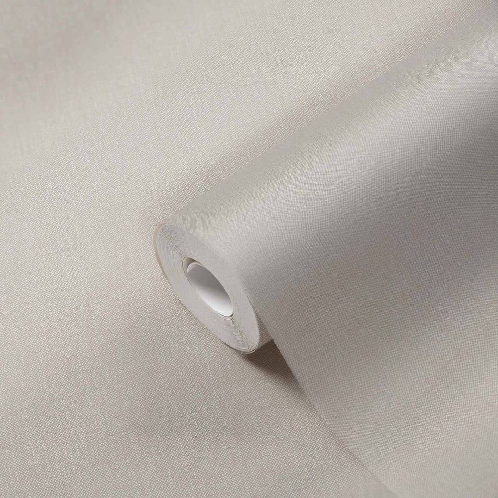 Kaeppel Vliestapete Beige einfarbig Scandinavian Stoffoptik Uni Tapete A.S. Création Weihnachtsangebot