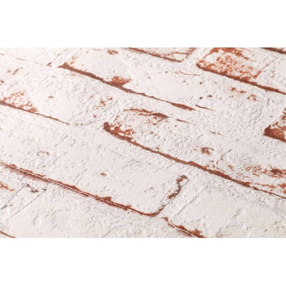 Kaeppel A.S. Création Vliestapete Wood and Stone Tapete in Steinoptik Backstein beige, braun, rot Online Outlet