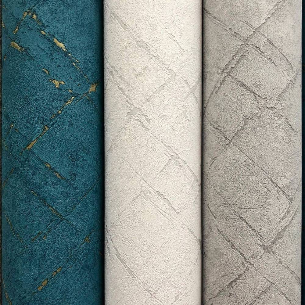 Kaeppel Vliestapete Vintage Tapete blau, metallic - Private Walls Emotion Letzte 3 Tage