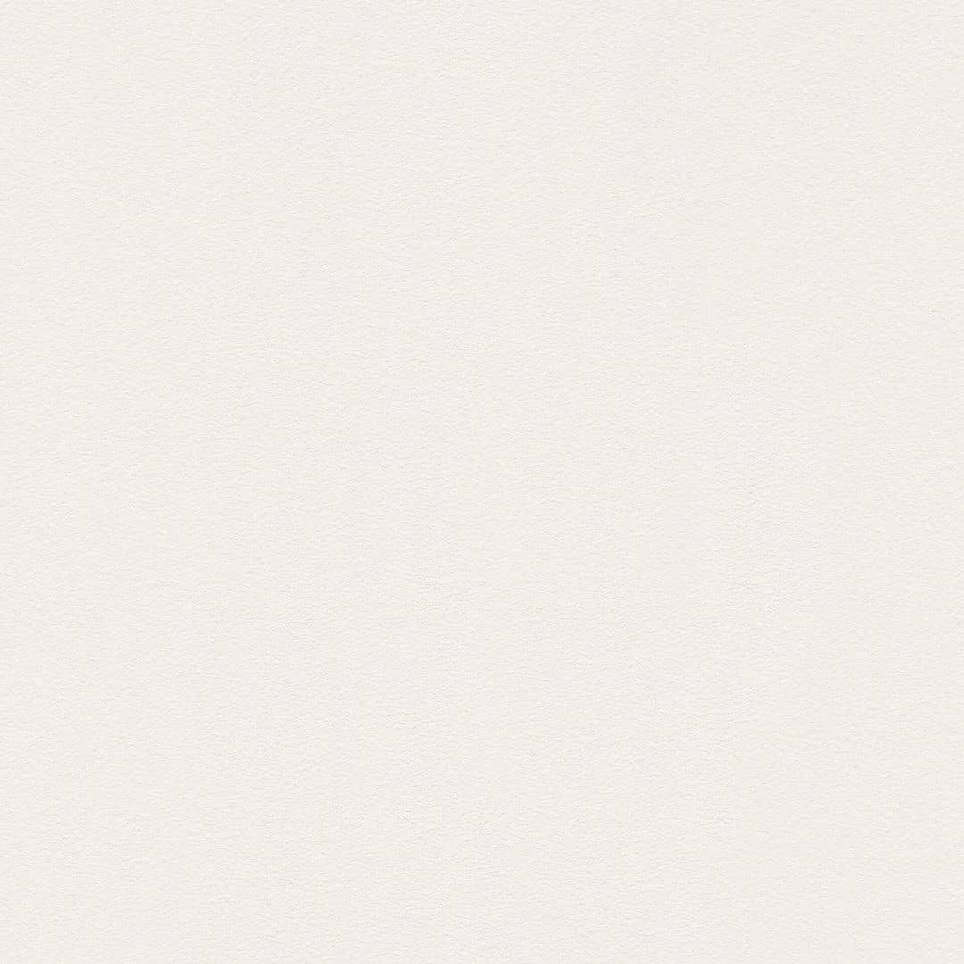 Kaeppel Uni Tapete Creme, Weiß Vliestapete Schlafzimmer einfarbig modern glatt Tapetenrolle A.S. Création Letzte 2 Tage