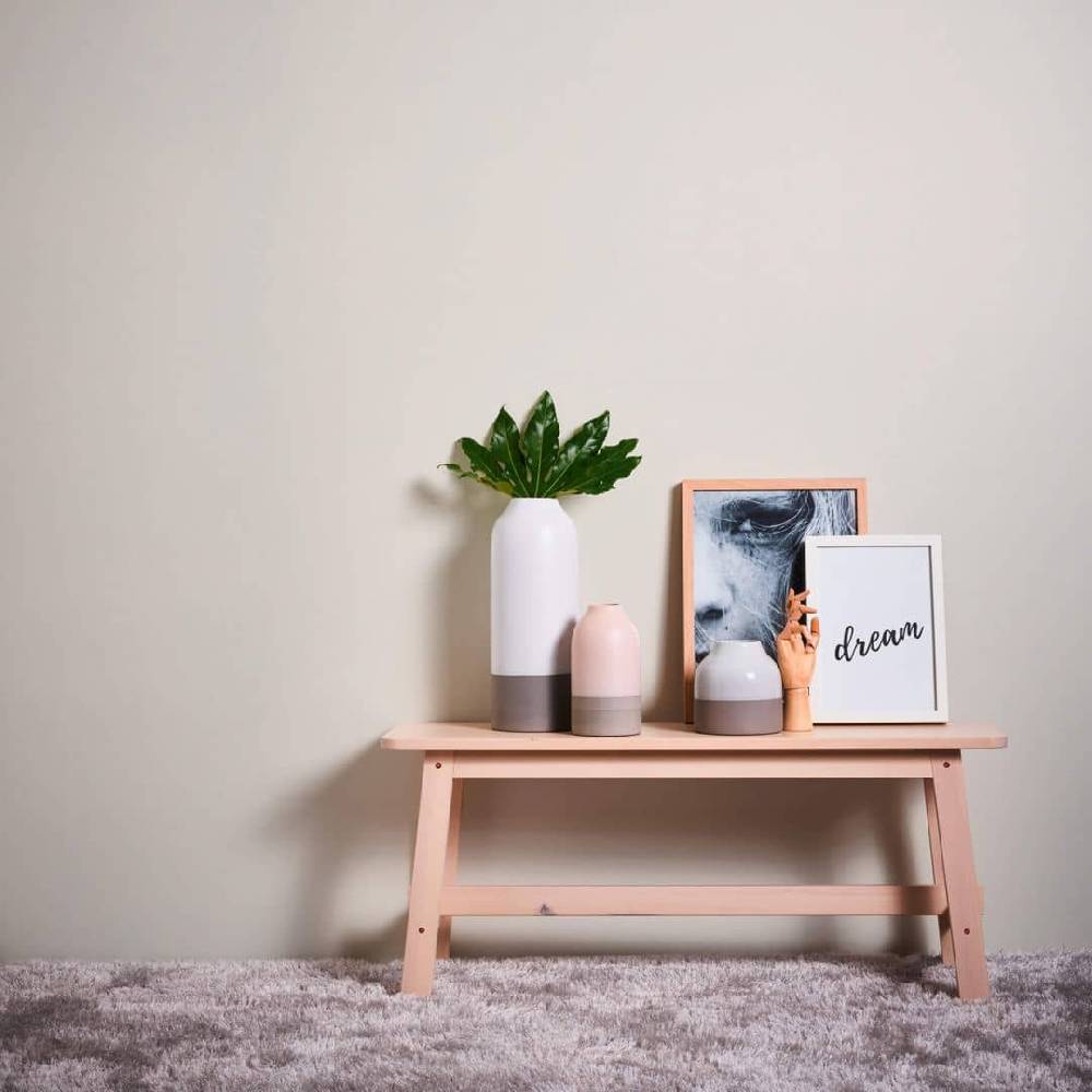 Kaeppel Uni Tapete Creme, Weiß Vliestapete Schlafzimmer einfarbig modern glatt Tapetenrolle A.S. Création Letzte 2 Tage