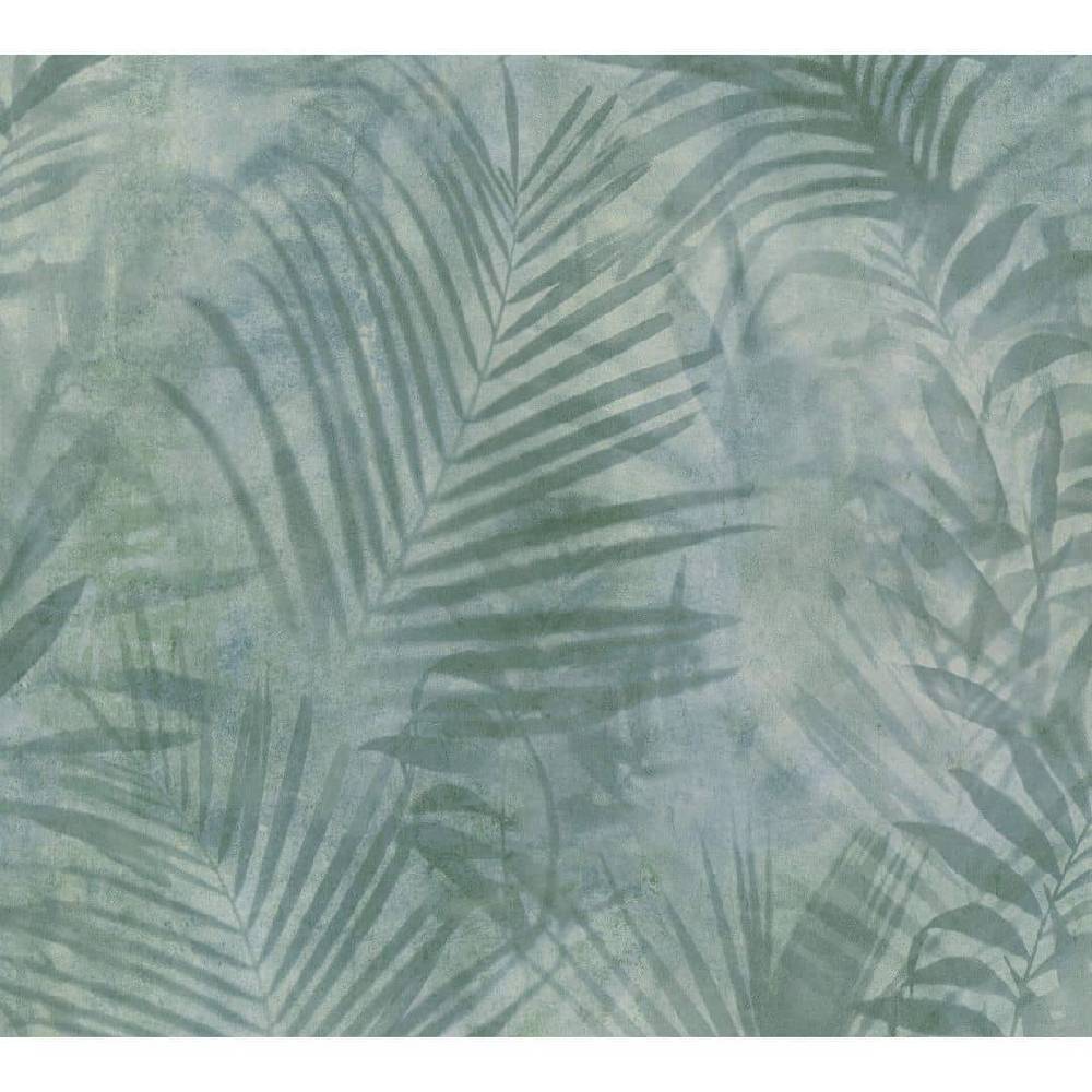 Kaeppel A.S. Création Vliestapete Neue Bude 2.0 Tropical Concret Palmentapete in Dschungel Optik grau, grün Zeitbegrenzte Promotion