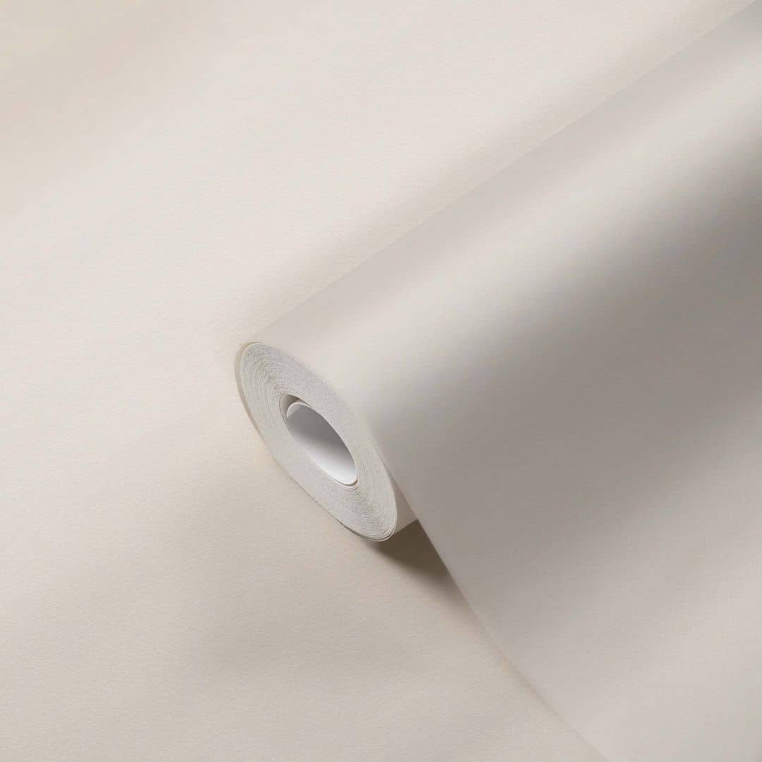 Kaeppel Tapete Creme einfarbig Uni Vliestapete Beige glatt Unitapete A.S. Création Bis zu 65% Rabatt